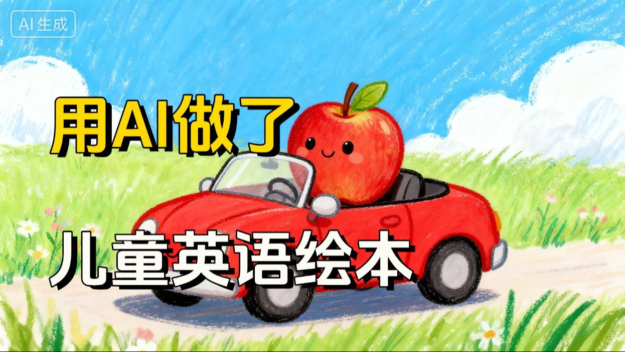 儿童英语绘本的视频封面